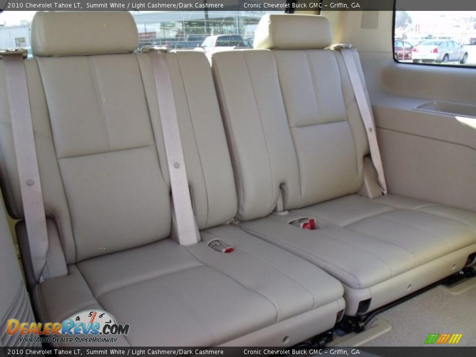 2010 Chevrolet Tahoe LT Summit White / Light Cashmere/Dark Cashmere Photo #15