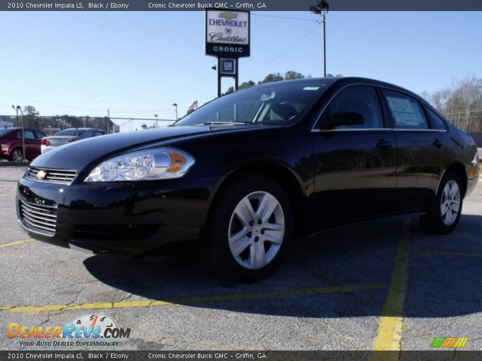 2010 Chevrolet Impala LS Black / Ebony Photo #1