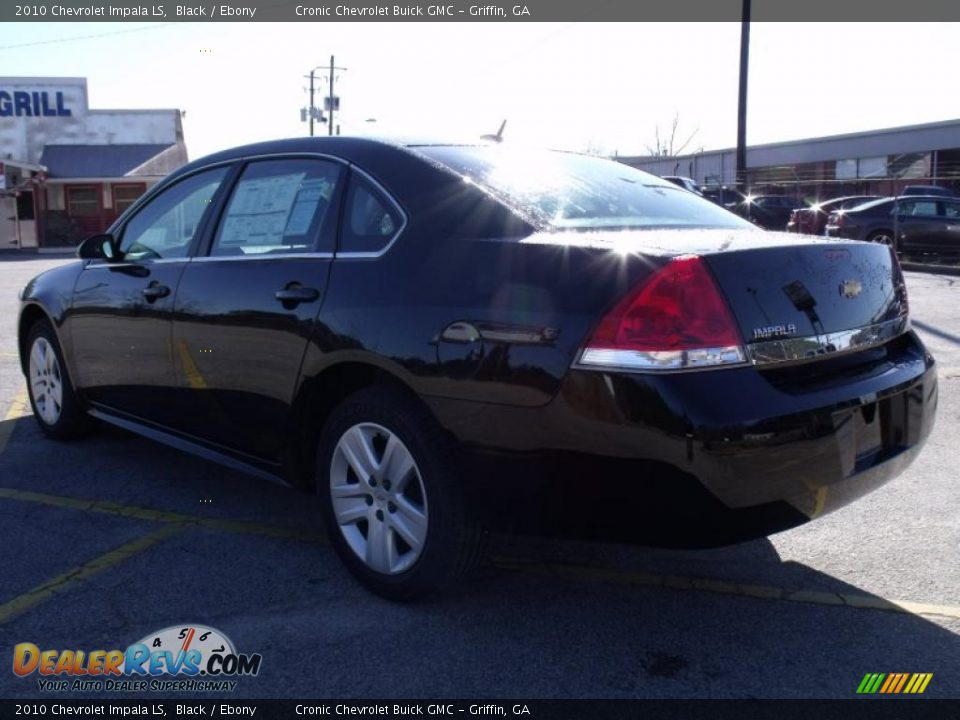 2010 Chevrolet Impala LS Black / Ebony Photo #3