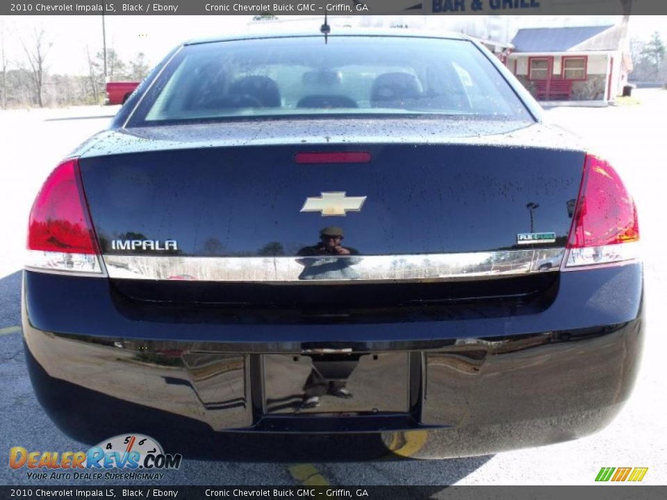 2010 Chevrolet Impala LS Black / Ebony Photo #4