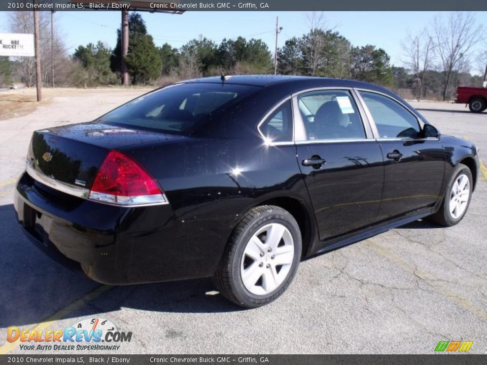 2010 Chevrolet Impala LS Black / Ebony Photo #5