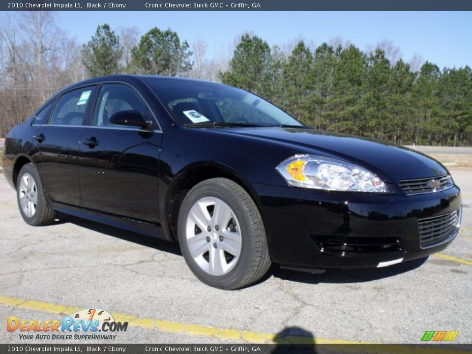2010 Chevrolet Impala LS Black / Ebony Photo #7