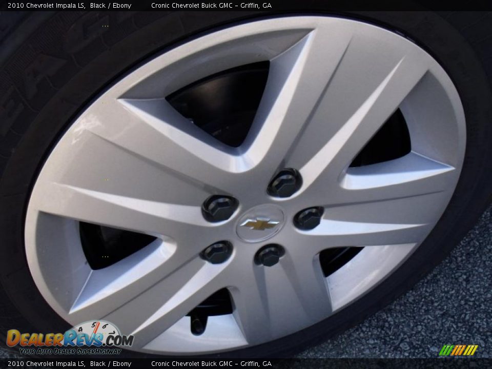 2010 Chevrolet Impala LS Black / Ebony Photo #9