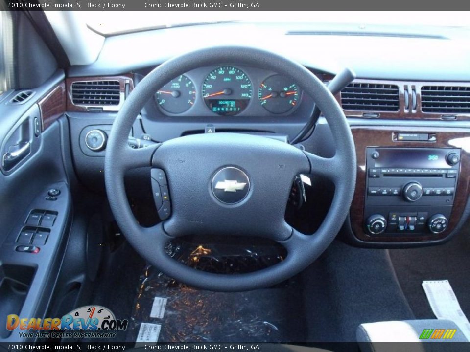 2010 Chevrolet Impala LS Black / Ebony Photo #16