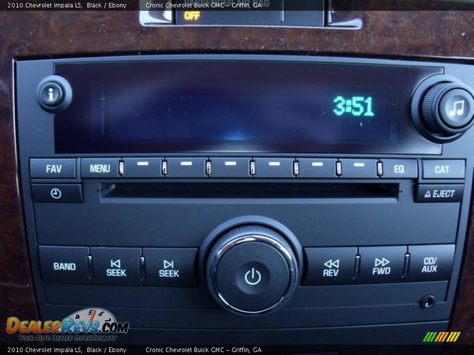 2010 Chevrolet Impala LS Black / Ebony Photo #18