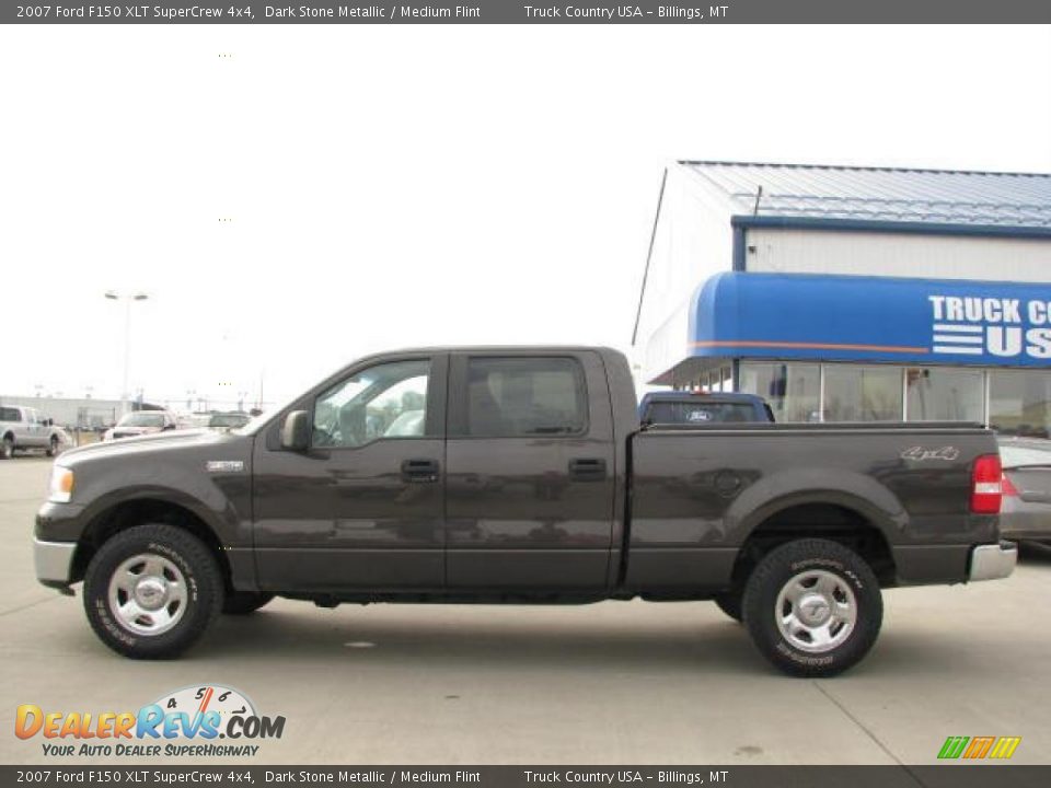 2007 Ford F150 XLT SuperCrew 4x4 Dark Stone Metallic / Medium Flint Photo #1