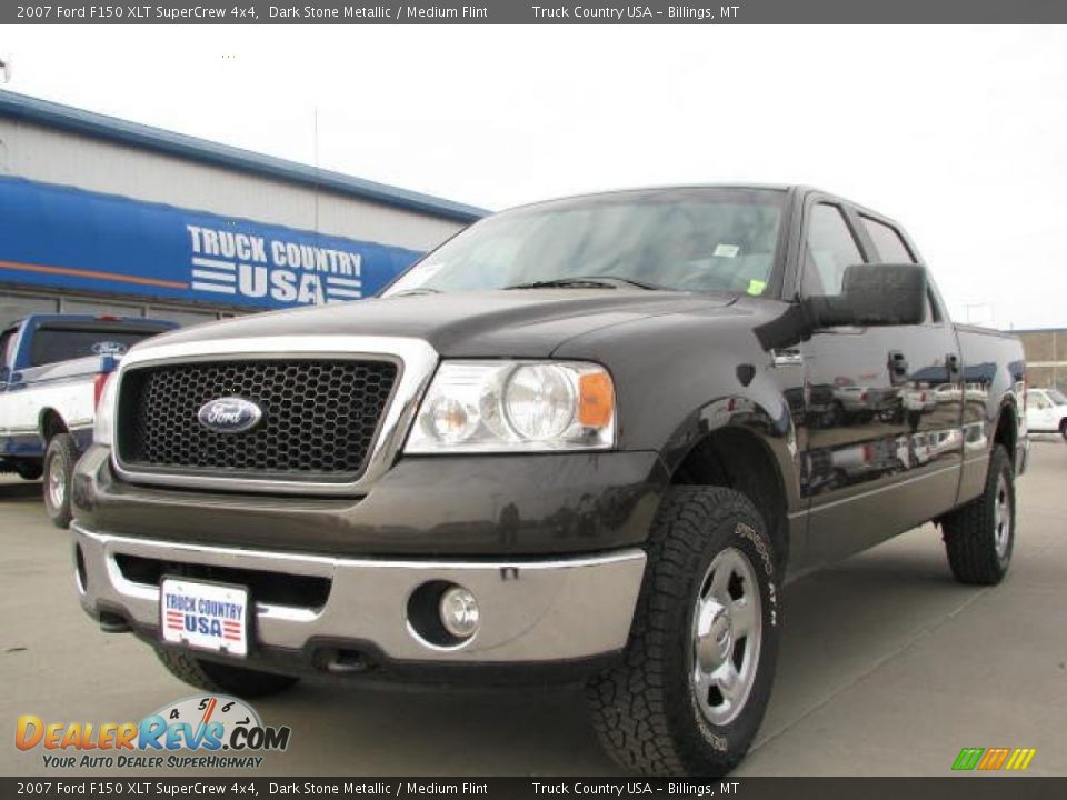 2007 Ford F150 XLT SuperCrew 4x4 Dark Stone Metallic / Medium Flint Photo #2