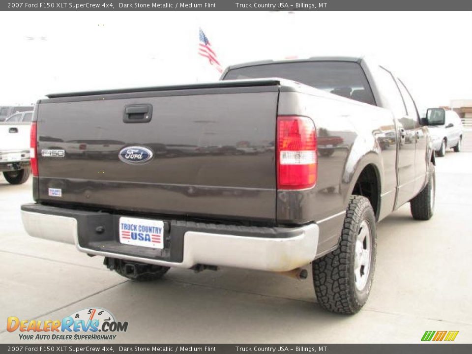 2007 Ford F150 XLT SuperCrew 4x4 Dark Stone Metallic / Medium Flint Photo #5