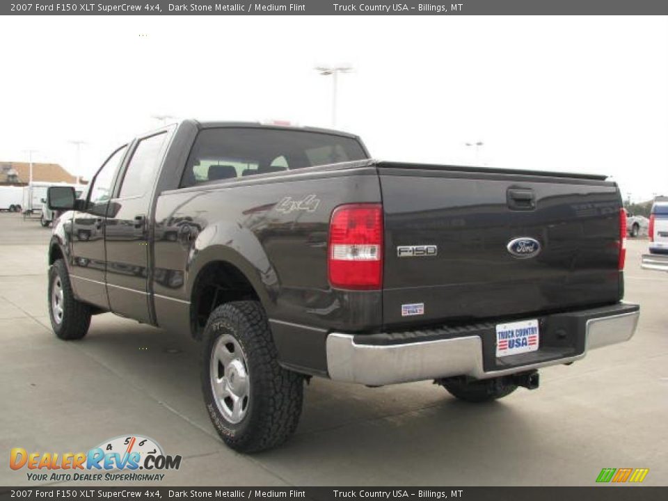 2007 Ford F150 XLT SuperCrew 4x4 Dark Stone Metallic / Medium Flint Photo #6