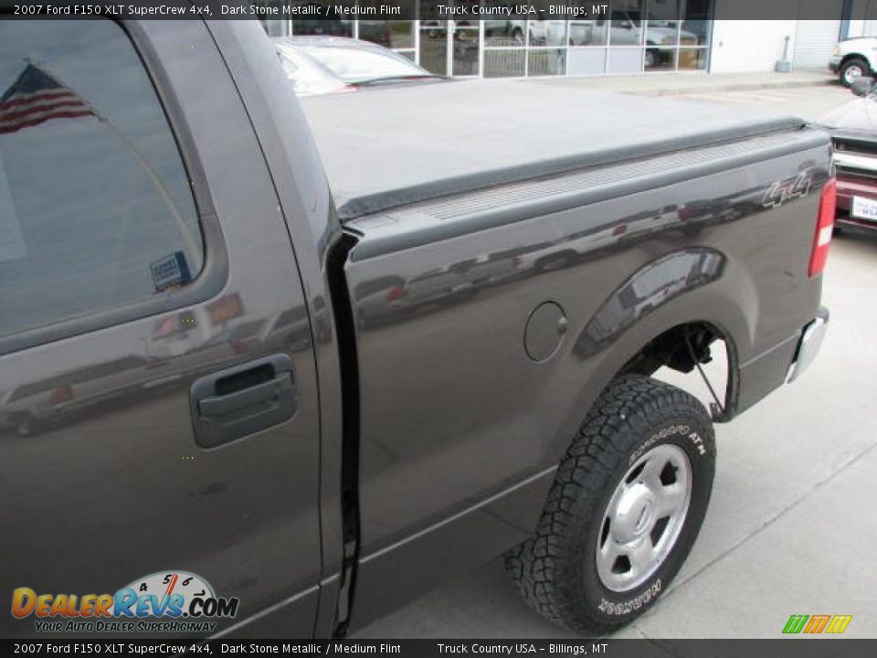 2007 Ford F150 XLT SuperCrew 4x4 Dark Stone Metallic / Medium Flint Photo #7