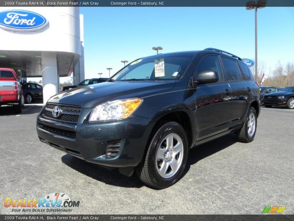 2009 Toyota RAV4 I4 Black Forest Pearl / Ash Gray Photo #6