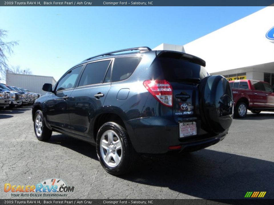 2009 Toyota RAV4 I4 Black Forest Pearl / Ash Gray Photo #23