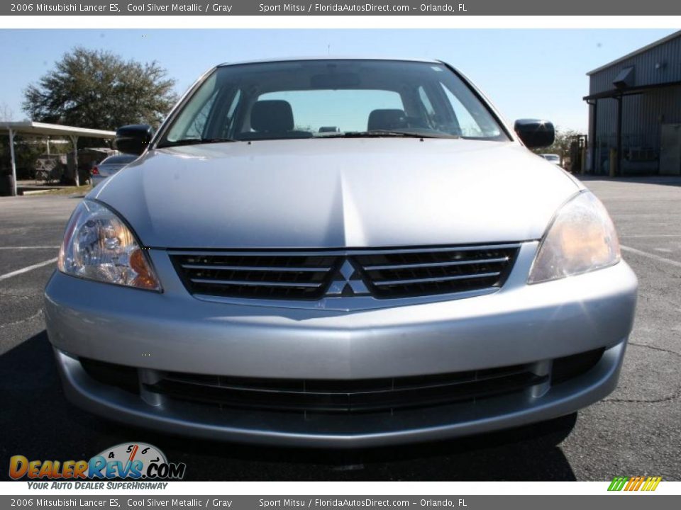 2006 Mitsubishi Lancer ES Cool Silver Metallic / Gray Photo #3