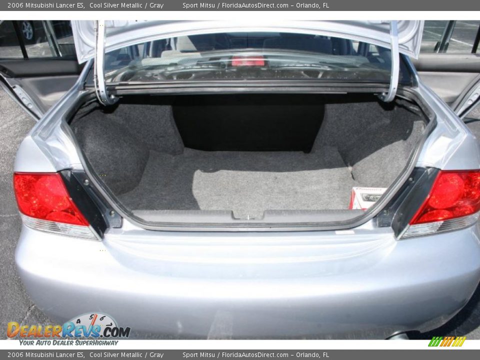 2006 Mitsubishi Lancer ES Cool Silver Metallic / Gray Photo #12