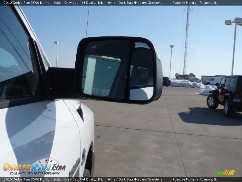 2010 Dodge Ram 3500 Big Horn Edition Crew Cab 4x4 Dually Bright White / Dark Slate/Medium Graystone Photo #14