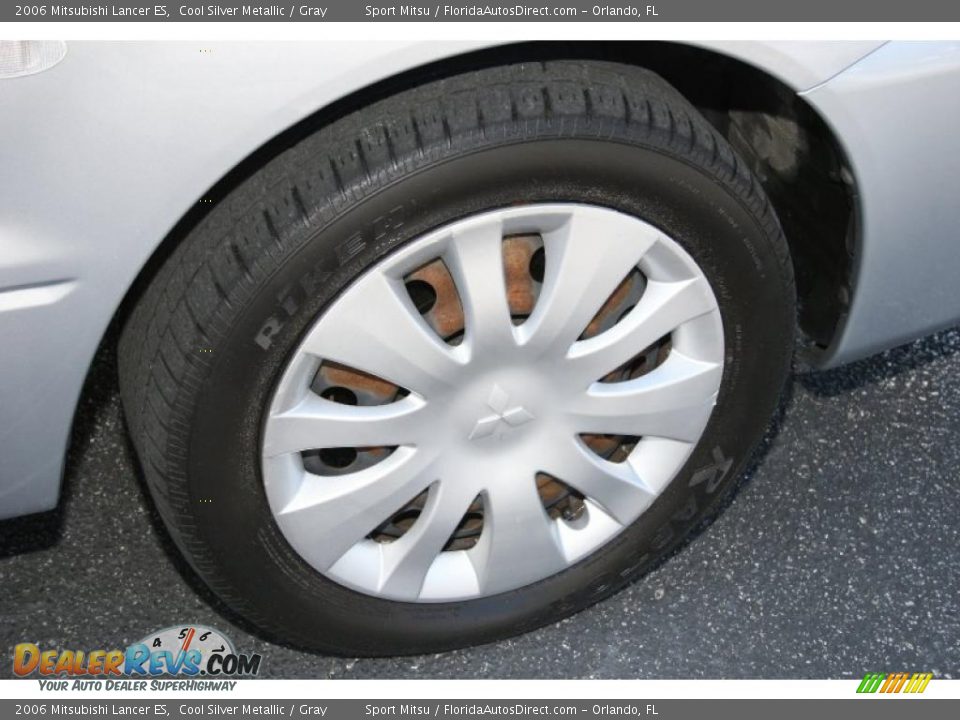 2006 Mitsubishi Lancer ES Cool Silver Metallic / Gray Photo #31