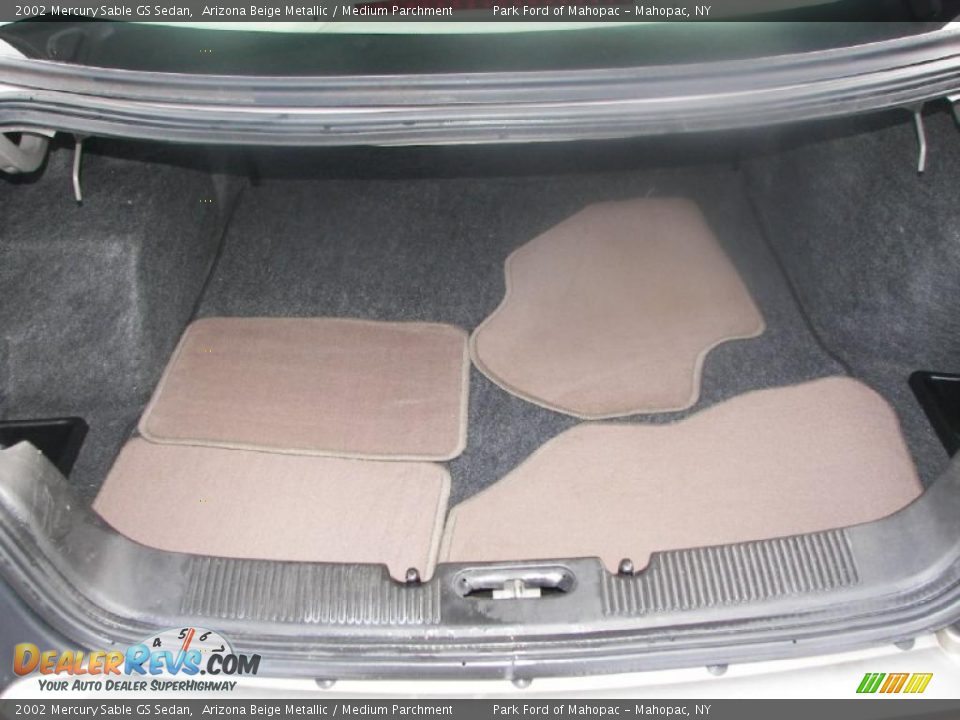 2002 Mercury Sable GS Sedan Arizona Beige Metallic / Medium Parchment Photo #7