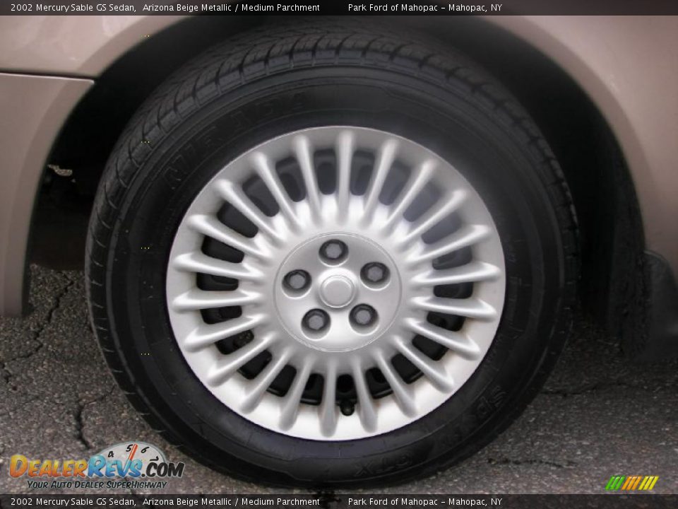 2002 Mercury Sable GS Sedan Arizona Beige Metallic / Medium Parchment Photo #9