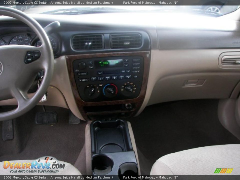 2002 Mercury Sable GS Sedan Arizona Beige Metallic / Medium Parchment Photo #15