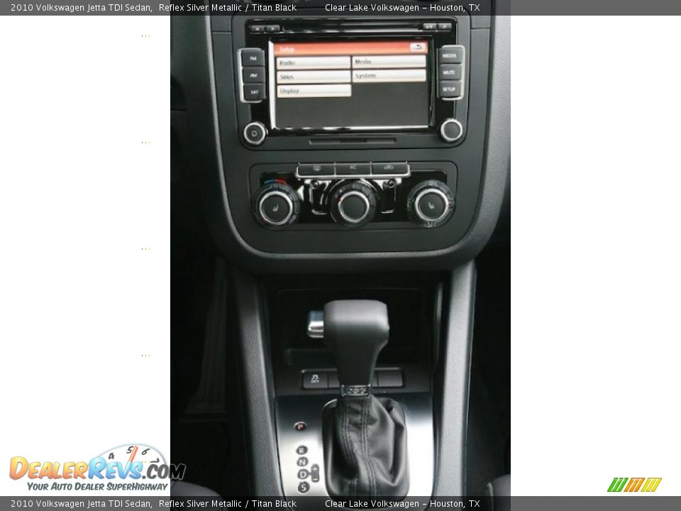 2010 Volkswagen Jetta TDI Sedan Reflex Silver Metallic / Titan Black Photo #17