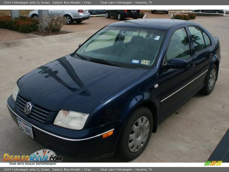 2004 Volkswagen Jetta GL Sedan Galactic Blue Metallic / Grey Photo #3
