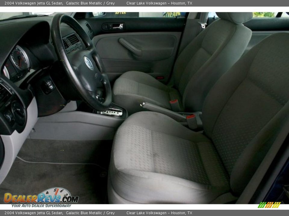 2004 Volkswagen Jetta GL Sedan Galactic Blue Metallic / Grey Photo #5