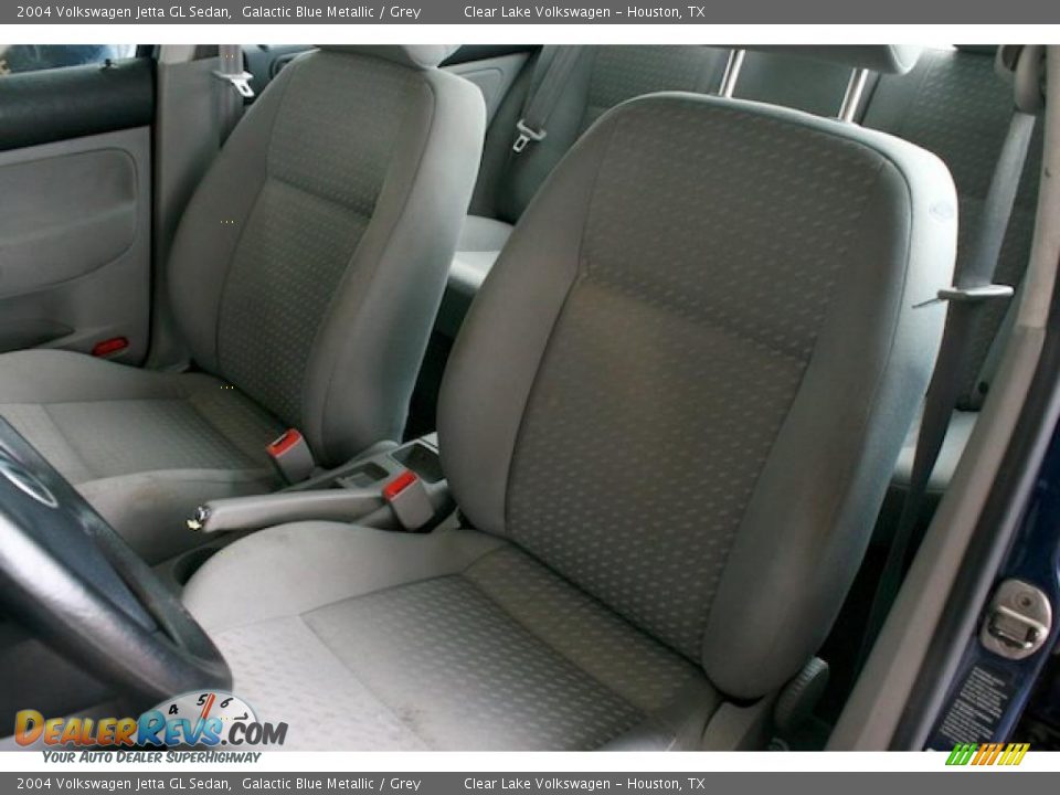 2004 Volkswagen Jetta GL Sedan Galactic Blue Metallic / Grey Photo #7