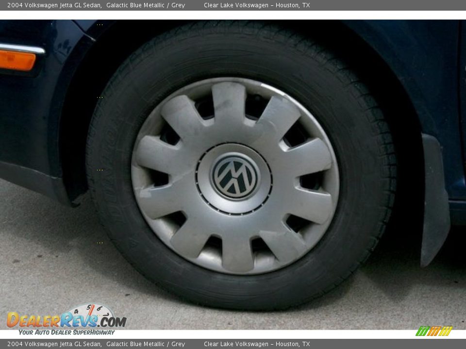 2004 Volkswagen Jetta GL Sedan Galactic Blue Metallic / Grey Photo #9