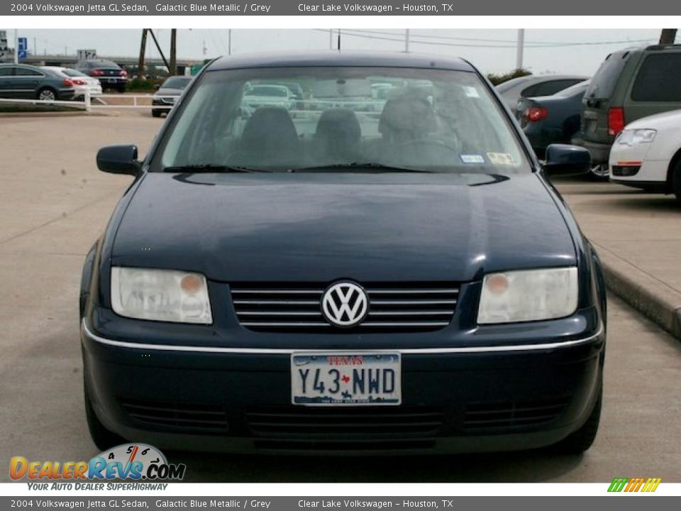2004 Volkswagen Jetta GL Sedan Galactic Blue Metallic / Grey Photo #10