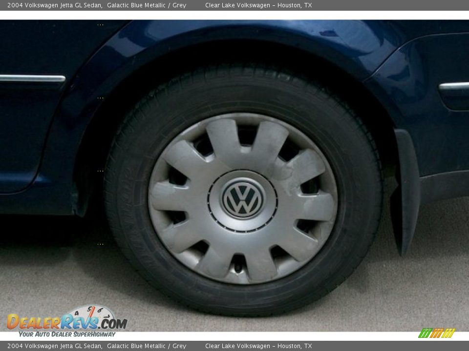 2004 Volkswagen Jetta GL Sedan Galactic Blue Metallic / Grey Photo #13