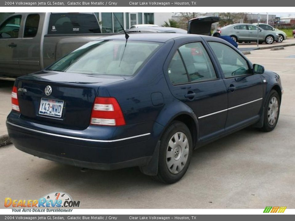 2004 Volkswagen Jetta GL Sedan Galactic Blue Metallic / Grey Photo #15