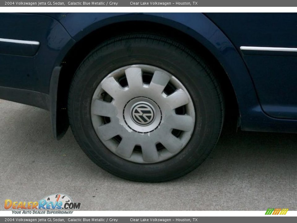 2004 Volkswagen Jetta GL Sedan Galactic Blue Metallic / Grey Photo #16