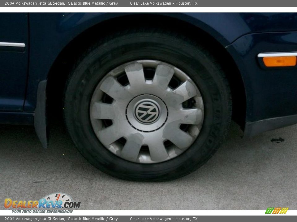 2004 Volkswagen Jetta GL Sedan Galactic Blue Metallic / Grey Photo #17