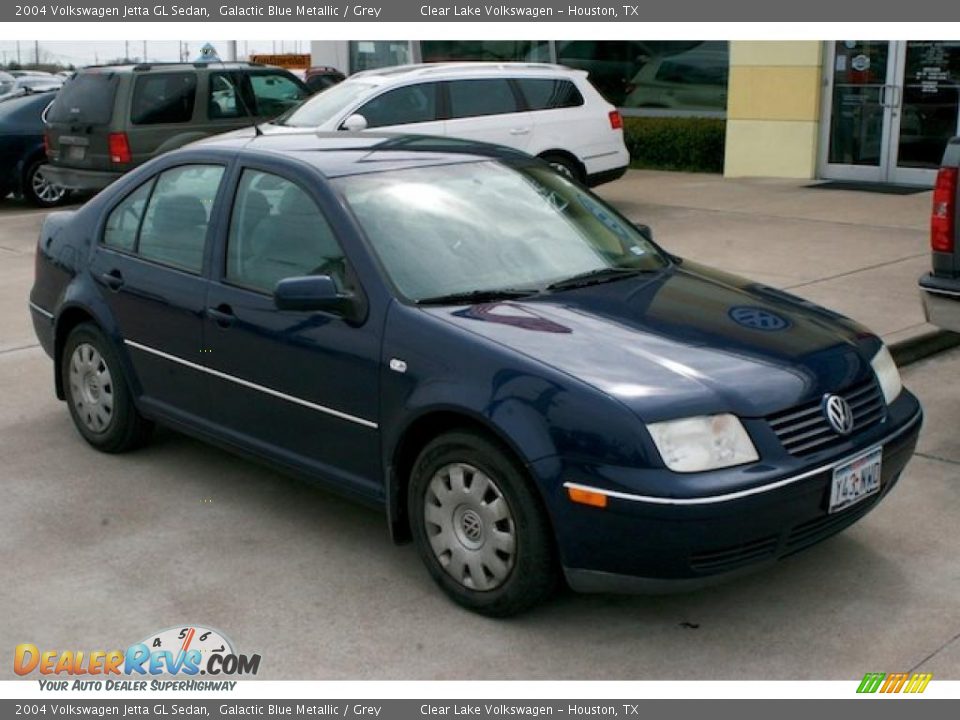 2004 Volkswagen Jetta GL Sedan Galactic Blue Metallic / Grey Photo #18