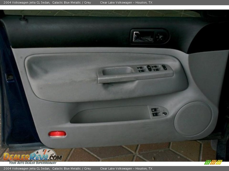 2004 Volkswagen Jetta GL Sedan Galactic Blue Metallic / Grey Photo #19