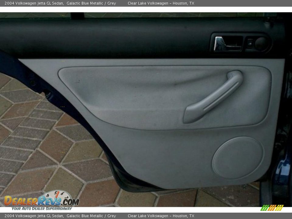 2004 Volkswagen Jetta GL Sedan Galactic Blue Metallic / Grey Photo #21