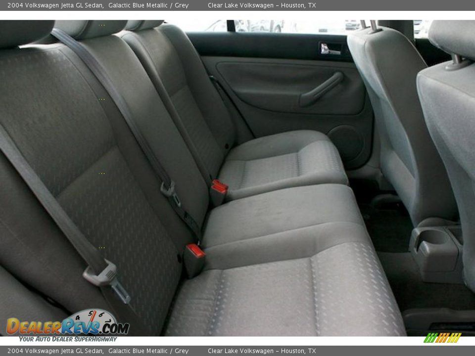 2004 Volkswagen Jetta GL Sedan Galactic Blue Metallic / Grey Photo #26