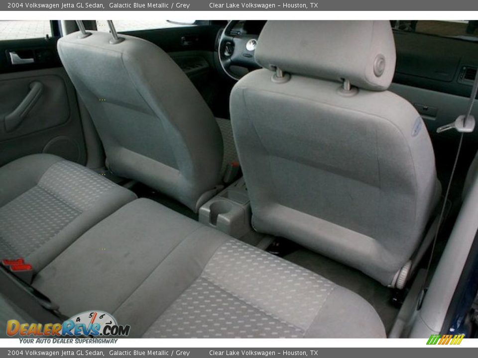 2004 Volkswagen Jetta GL Sedan Galactic Blue Metallic / Grey Photo #27