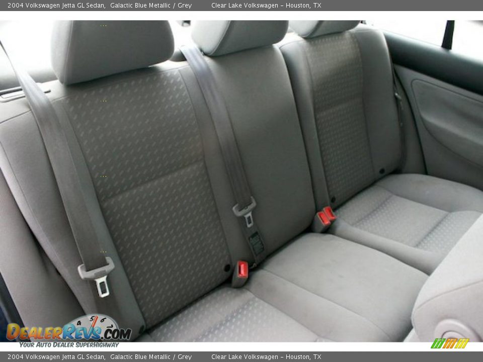 2004 Volkswagen Jetta GL Sedan Galactic Blue Metallic / Grey Photo #28