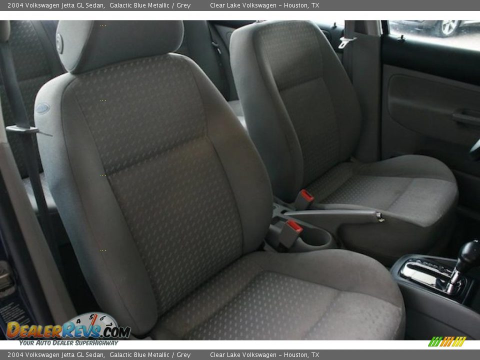 2004 Volkswagen Jetta GL Sedan Galactic Blue Metallic / Grey Photo #32