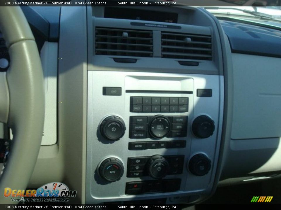 2008 Mercury Mariner V6 Premier 4WD Kiwi Green / Stone Photo #13