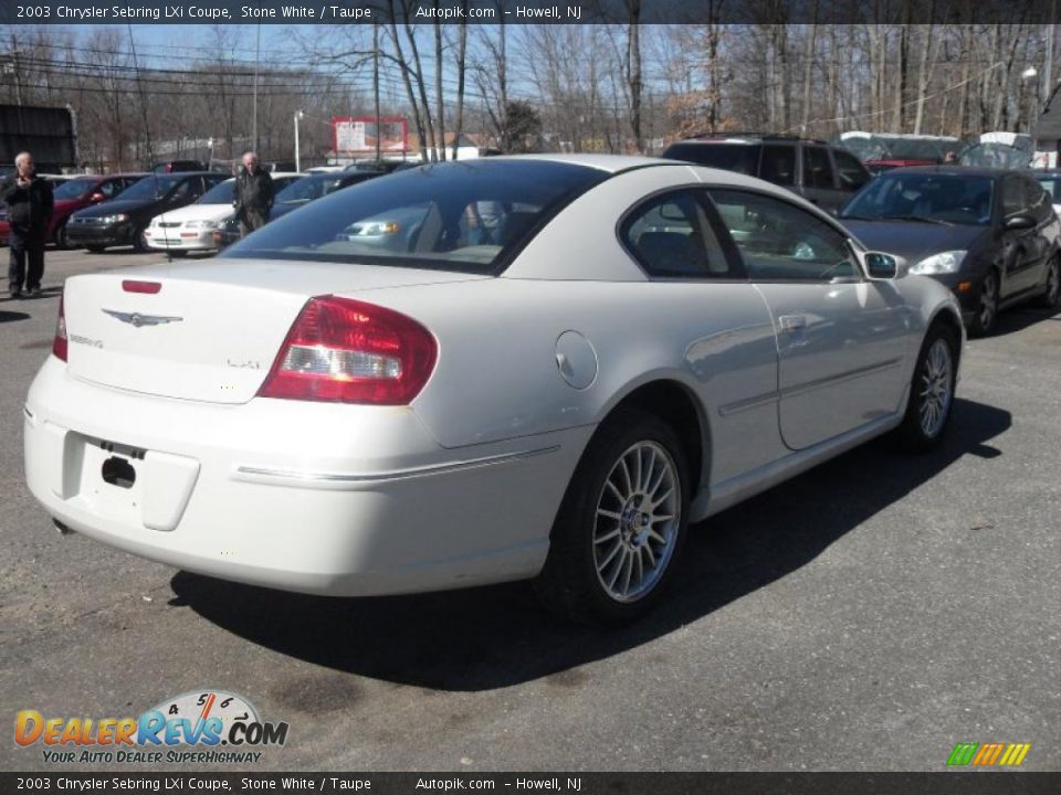 2003 Chrysler sebring coupe lxi sale #4