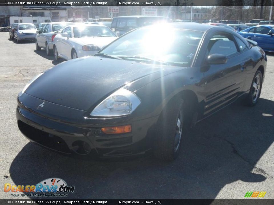 2003 Mitsubishi Eclipse GS Coupe Kalapana Black / Midnight Photo #2