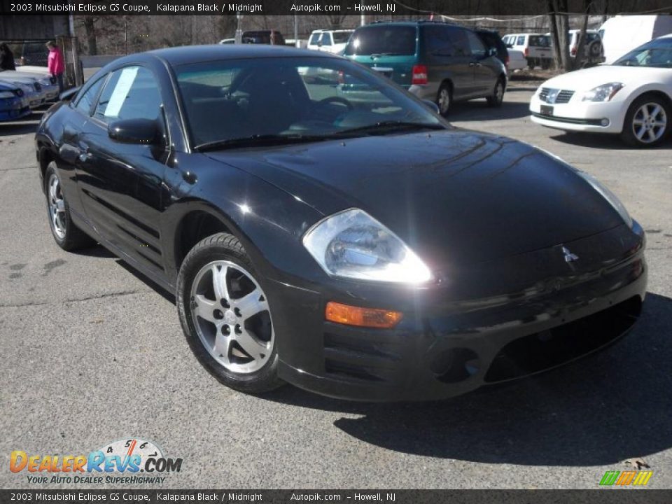 2003 Mitsubishi Eclipse GS Coupe Kalapana Black / Midnight Photo #3