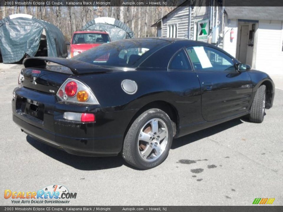 2003 Mitsubishi Eclipse GS Coupe Kalapana Black / Midnight Photo #5