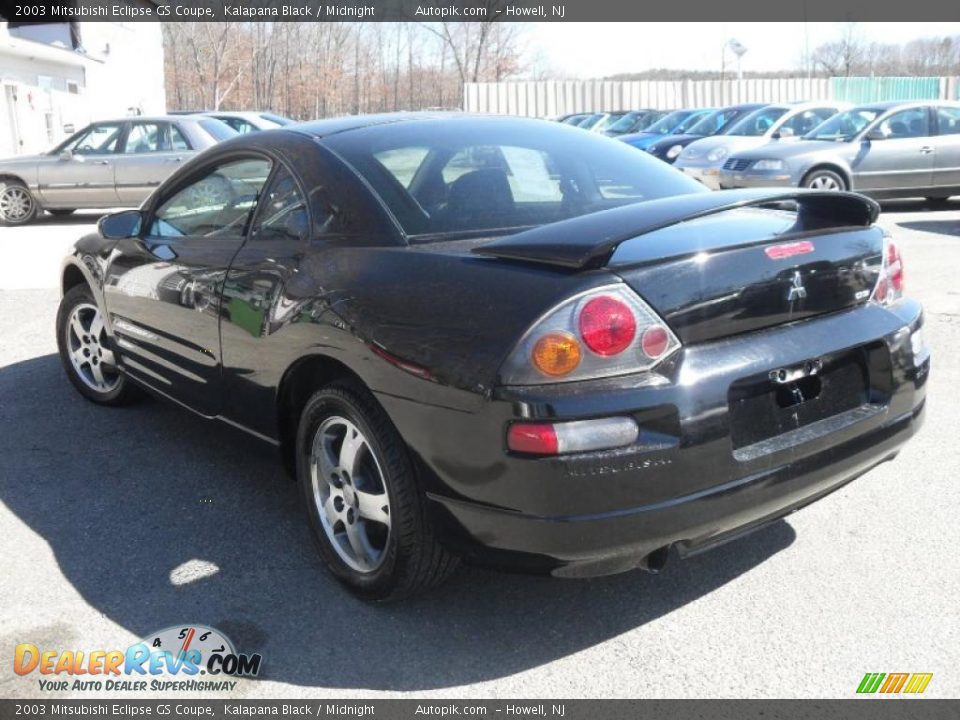 2003 Mitsubishi Eclipse GS Coupe Kalapana Black / Midnight Photo #7