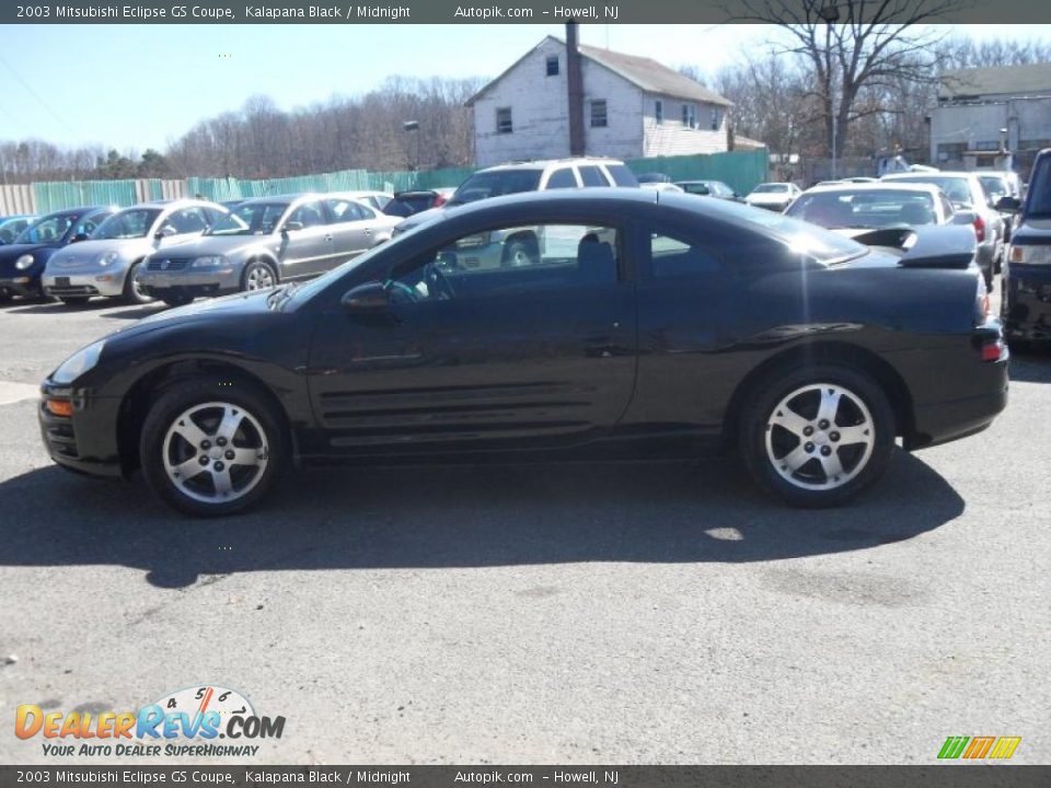 2003 Mitsubishi Eclipse GS Coupe Kalapana Black / Midnight Photo #8