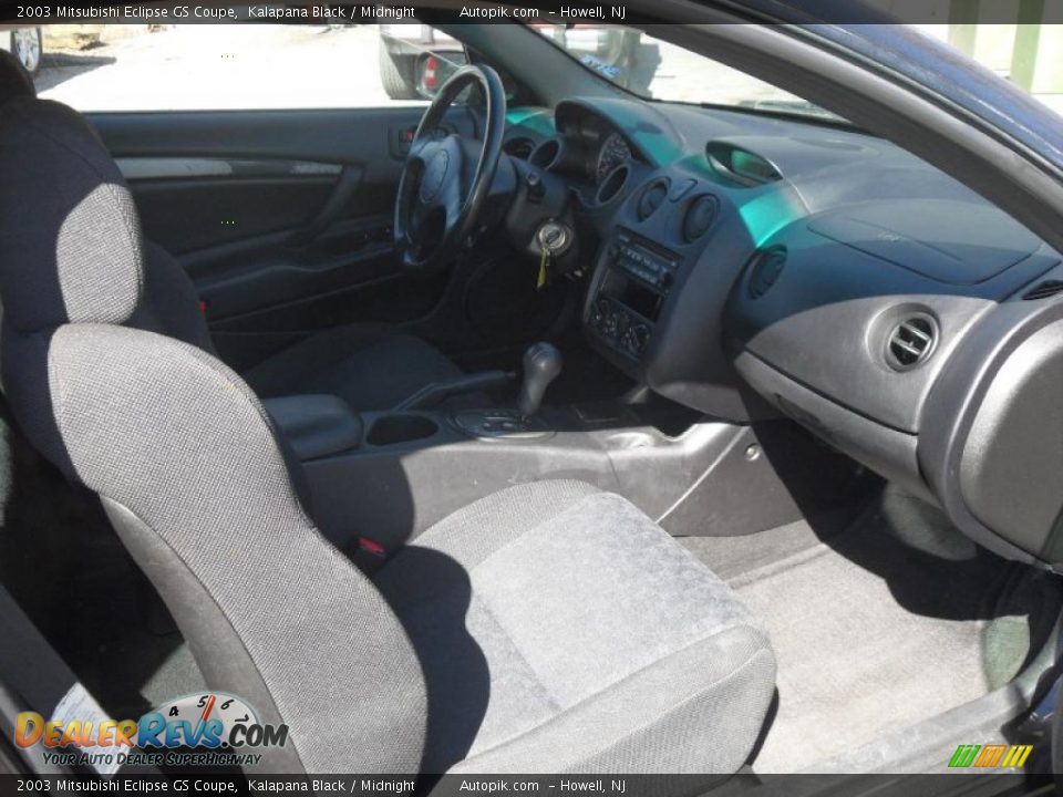 2003 Mitsubishi Eclipse GS Coupe Kalapana Black / Midnight Photo #10