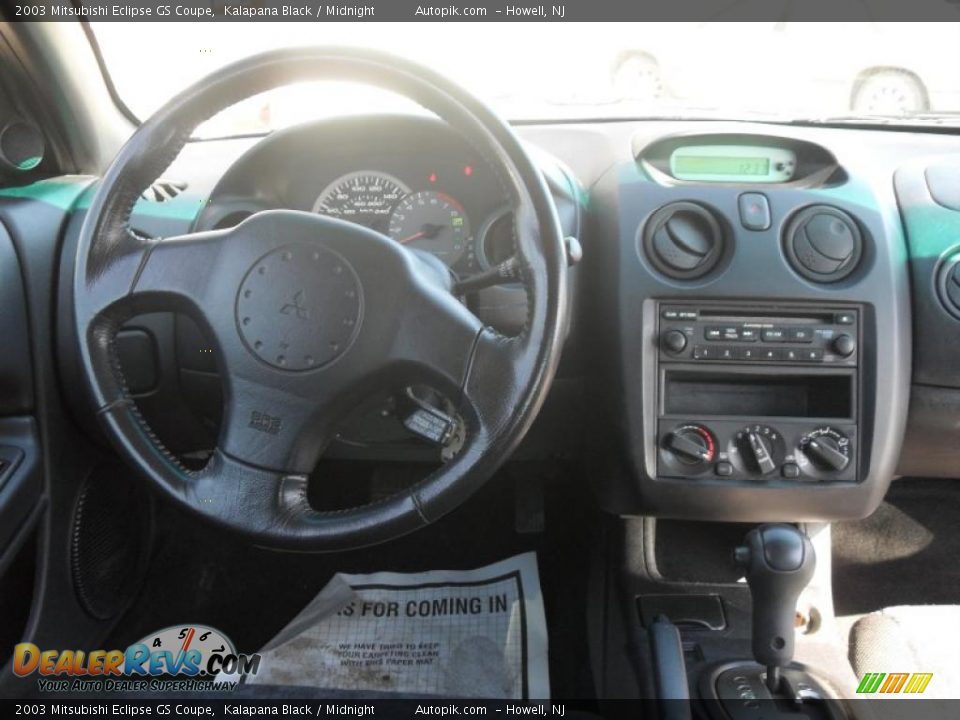2003 Mitsubishi Eclipse GS Coupe Kalapana Black / Midnight Photo #13