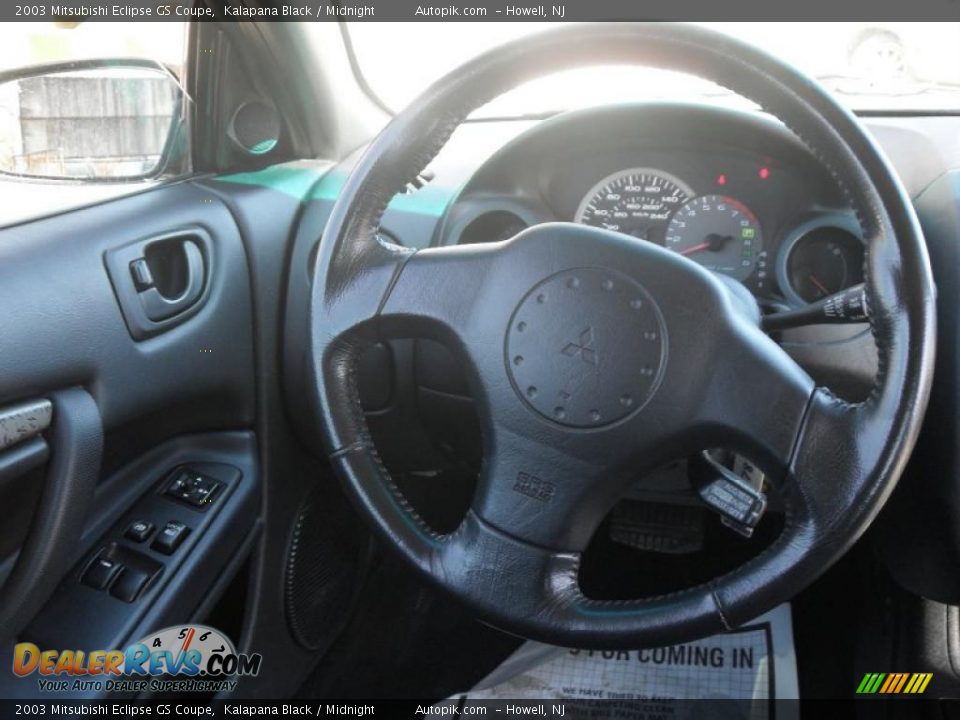 2003 Mitsubishi Eclipse GS Coupe Kalapana Black / Midnight Photo #14